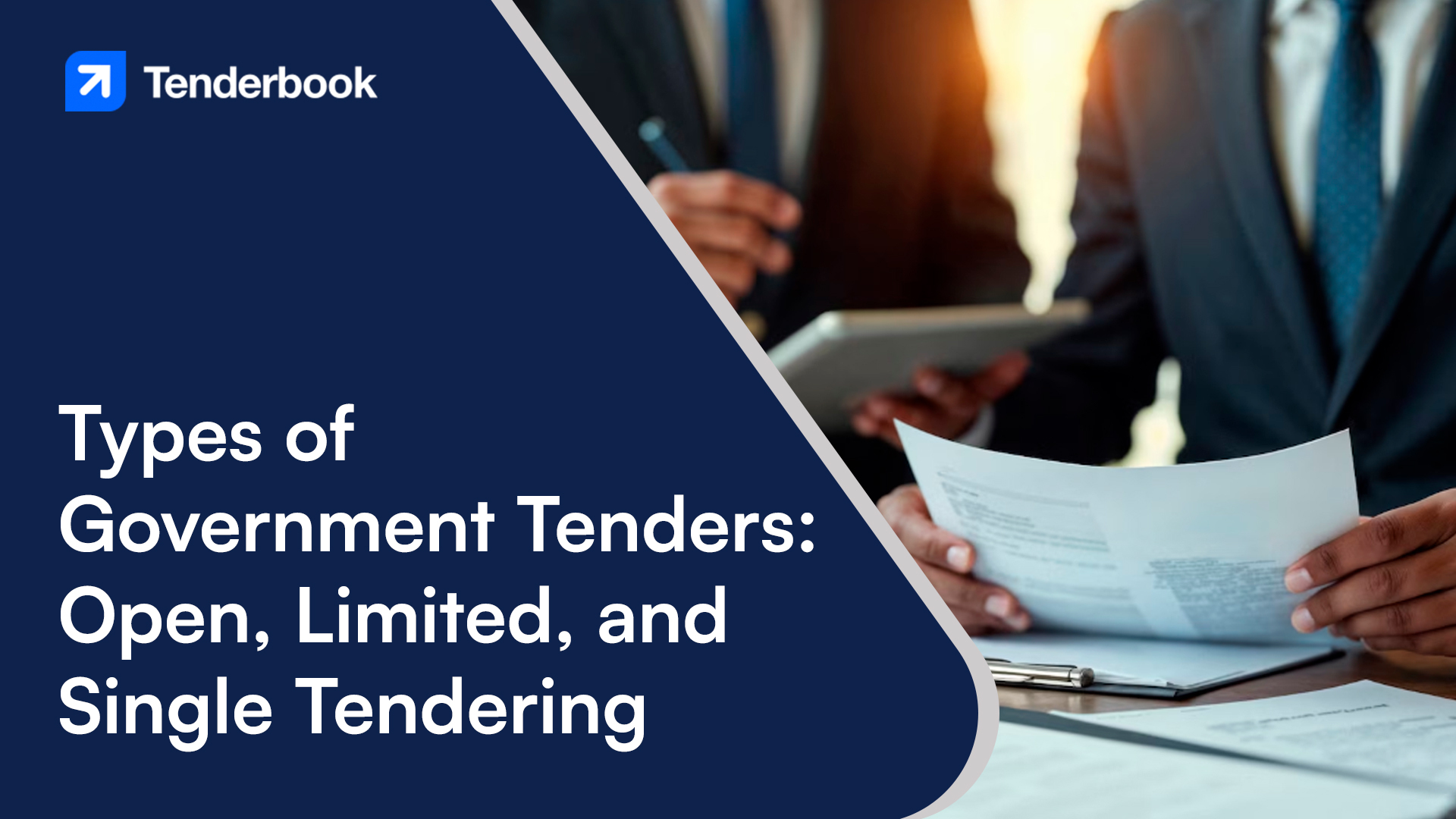 Types of Government Tenders: Open, Limited, and Single Tendering